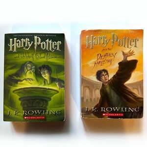 Harry Potter by J. K. Rowling books 6 & 7, Half-Blood Prince and Deathly Hallows